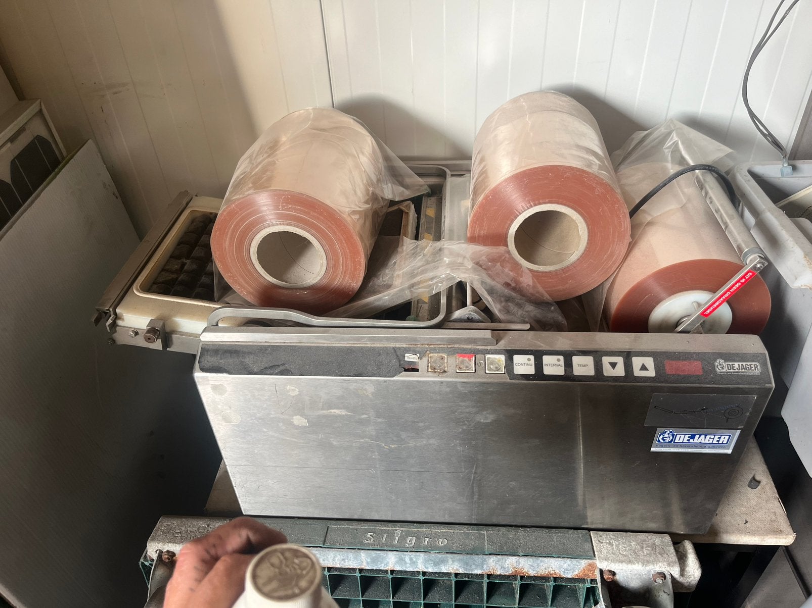 Professioneel vacumeermachine, Huis en Inrichting, Ophalen, Zo goed als nieuw