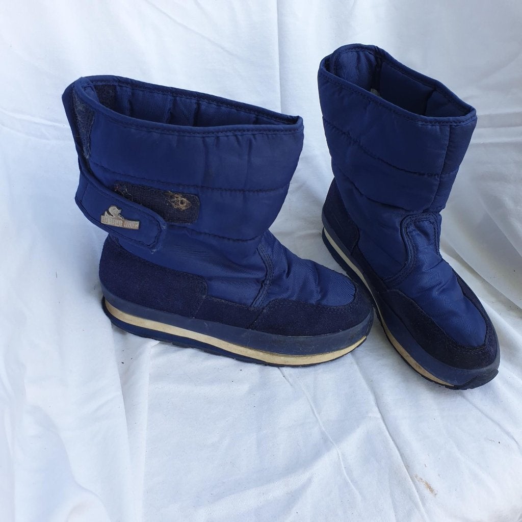 Stoere blauwe snowboots. Mt 31. Merk Rubber Duck, ., Ophalen of Verzenden, ., Jongen