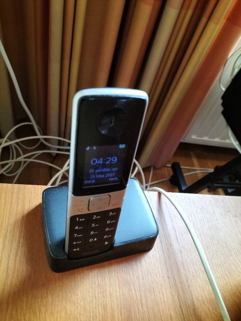 Vaste telefoon Philips, Ophalen of Verzenden, Zo goed als nieuw, 1 handset