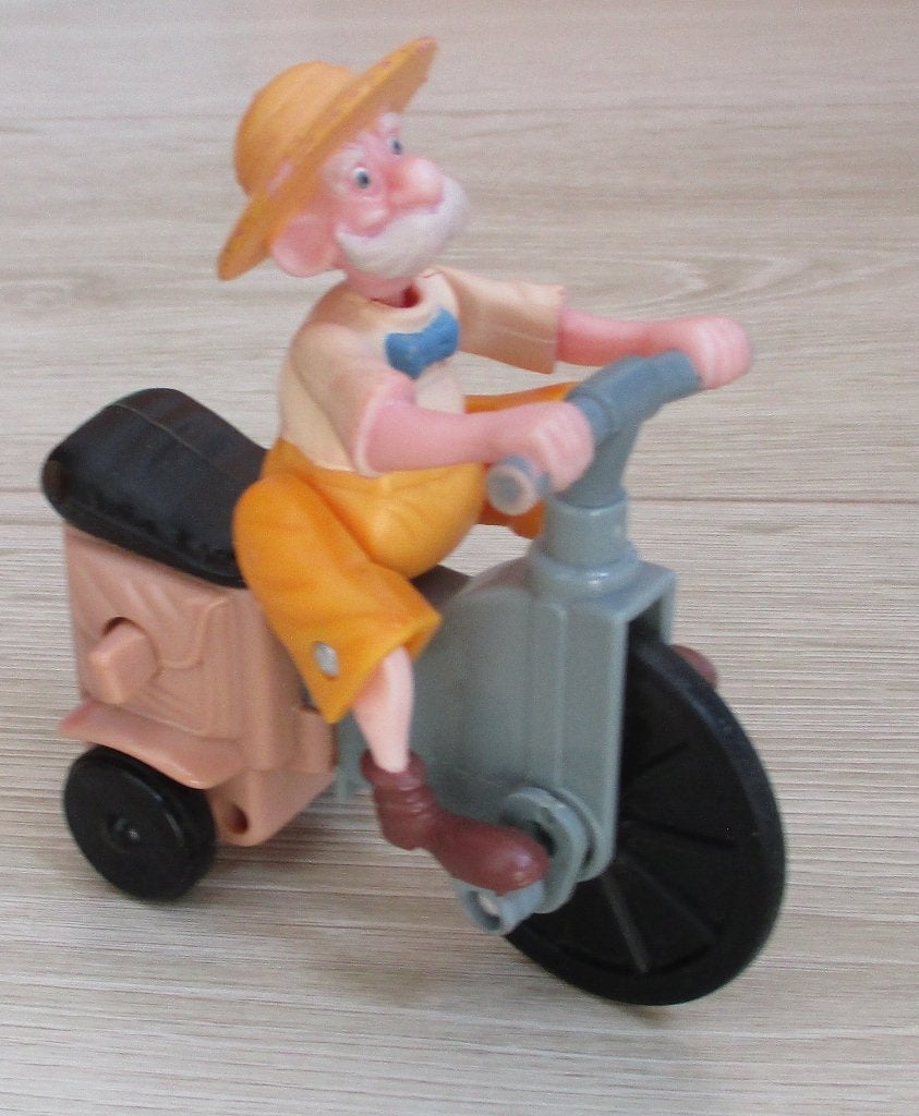 vintage opwindfiguurtje mc donalds 1999 archimedes tarzan, Ophalen of Verzenden