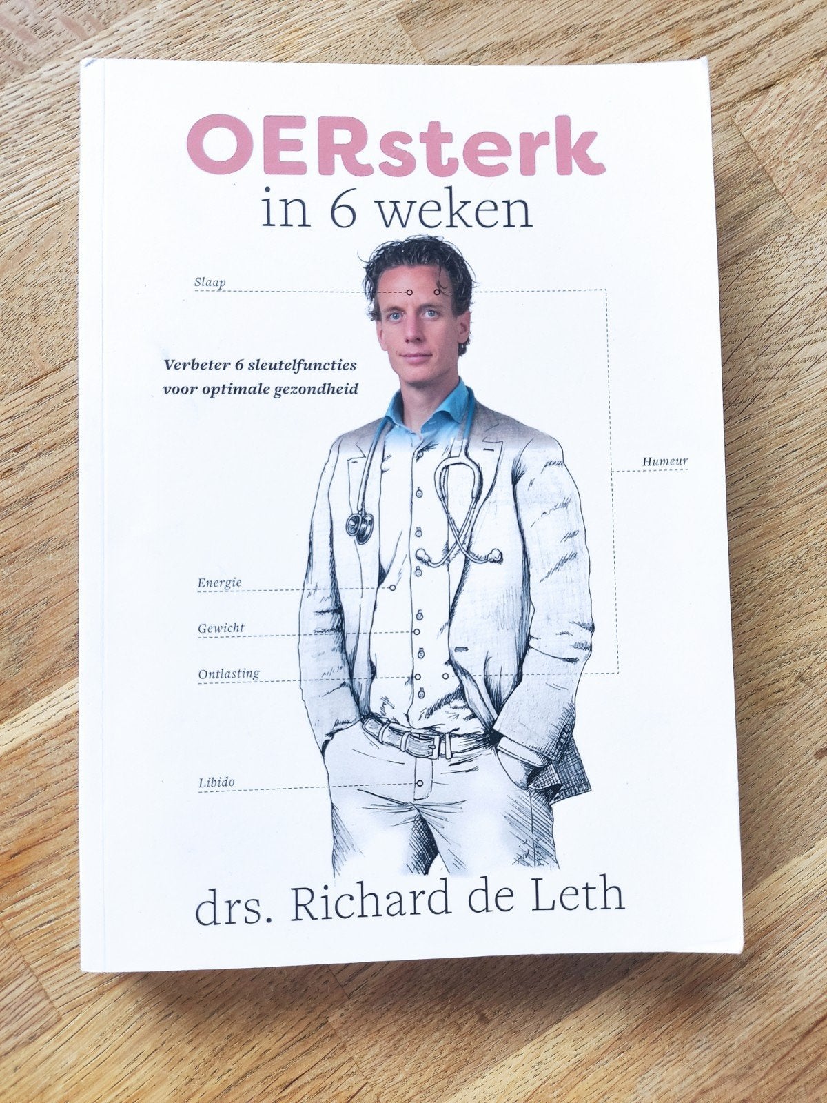 OERSTERK IN 6 WEKEN, Richard de Leth, nieuwstaat., Boeken, Ophalen of Verzenden, Zo goed als nieuw, Dr. Richard de Leth