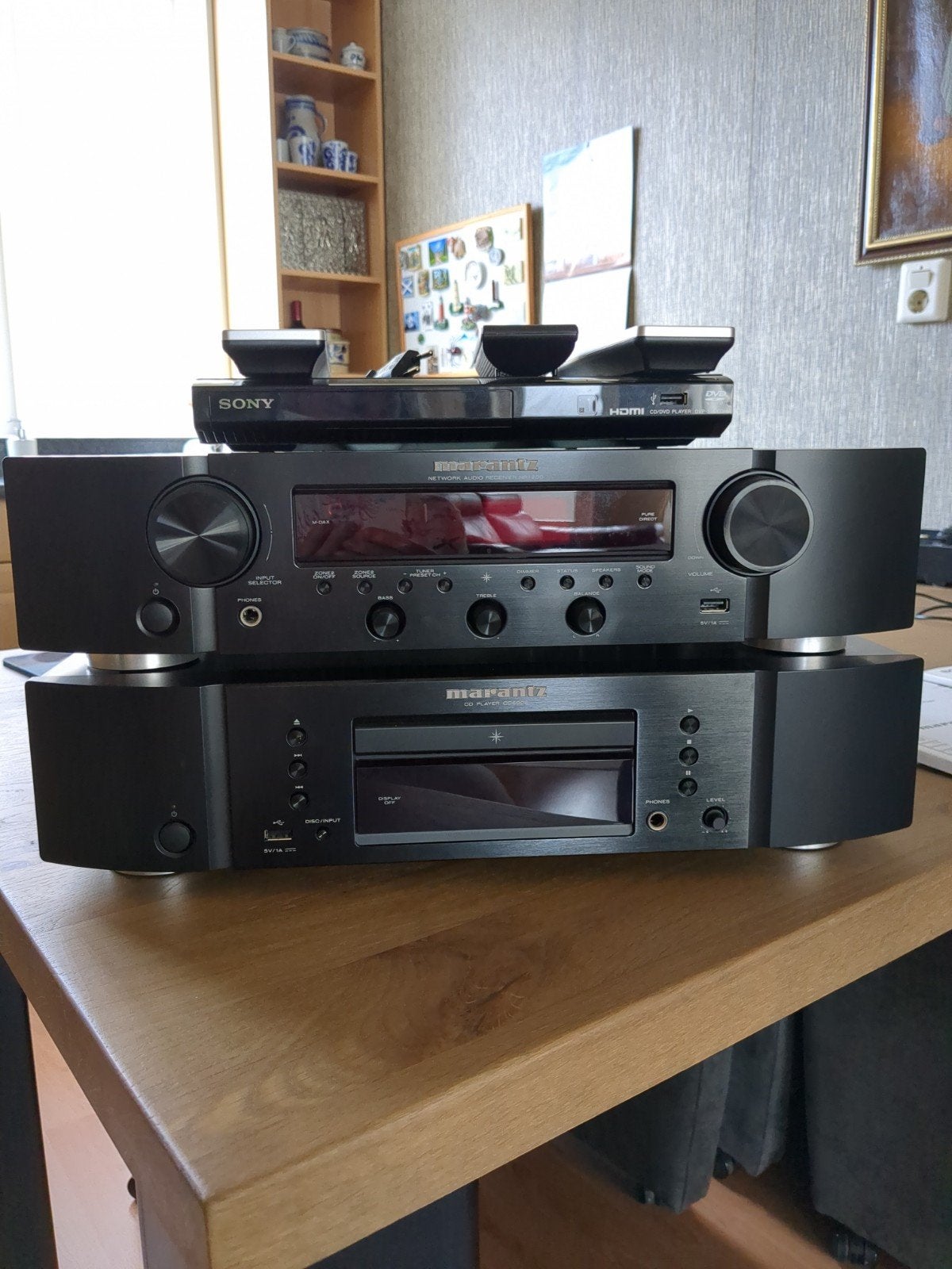 Marantz NR1200, CD6006, Sony DVP-SR760H en Dali Spektor 2, Ophalen