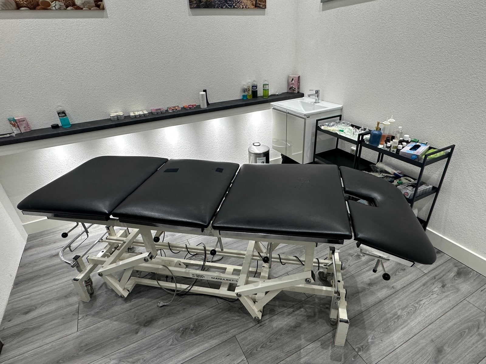 Elektrische Massage stoel, Ophalen