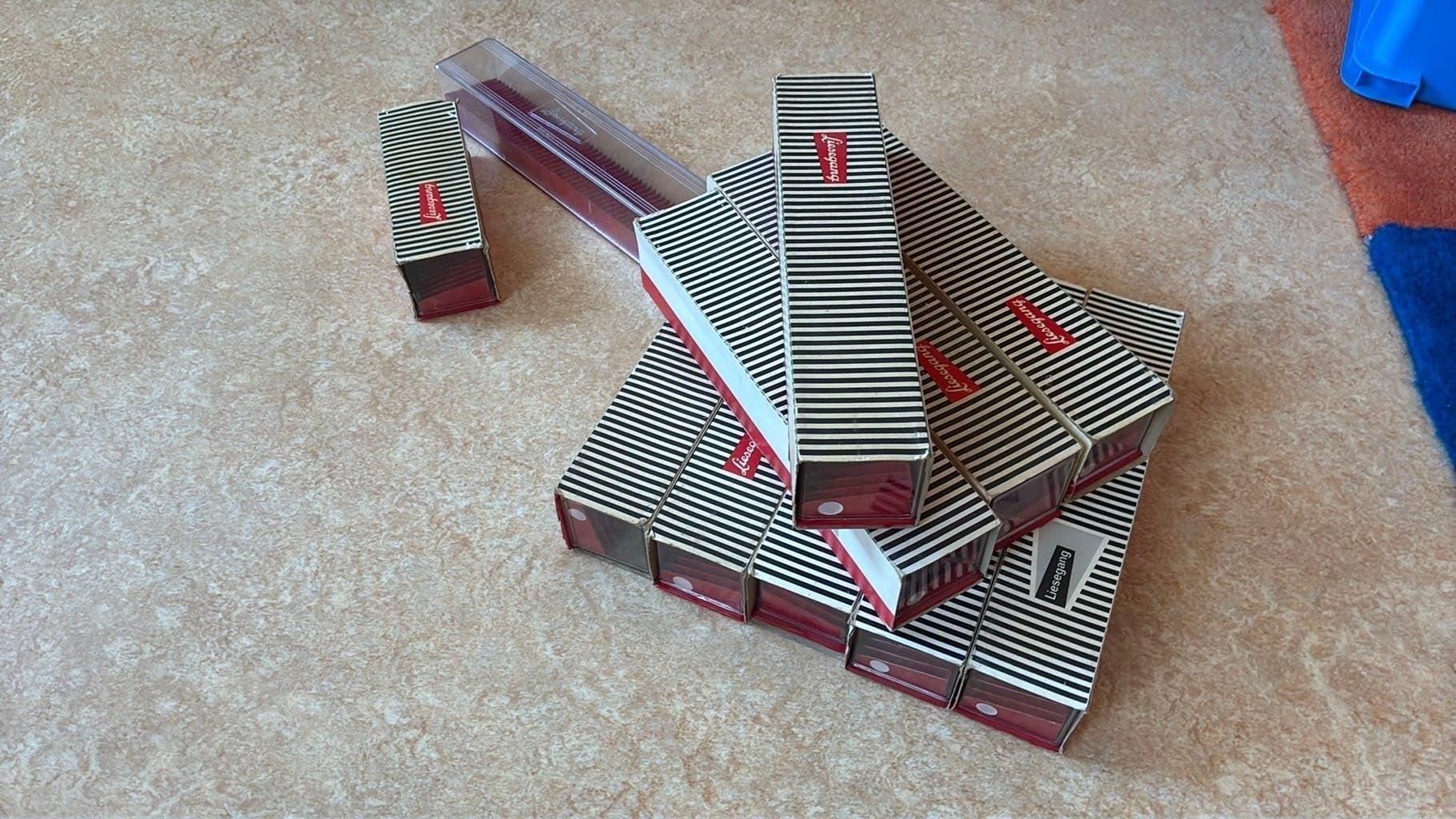 Liesegang 10x diaslede, Ophalen of Verzenden, Gebruikt
