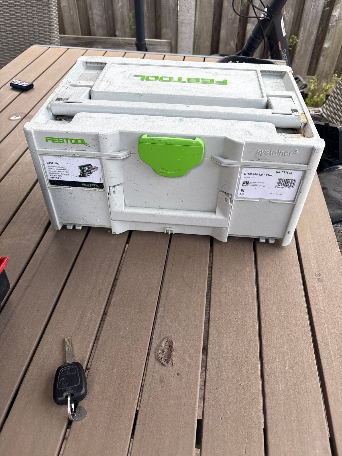 Lege Festool Systainer³ kist DTS/DTSC 400, Ophalen, Gebruikt, Gereedschapsopslag, Festool