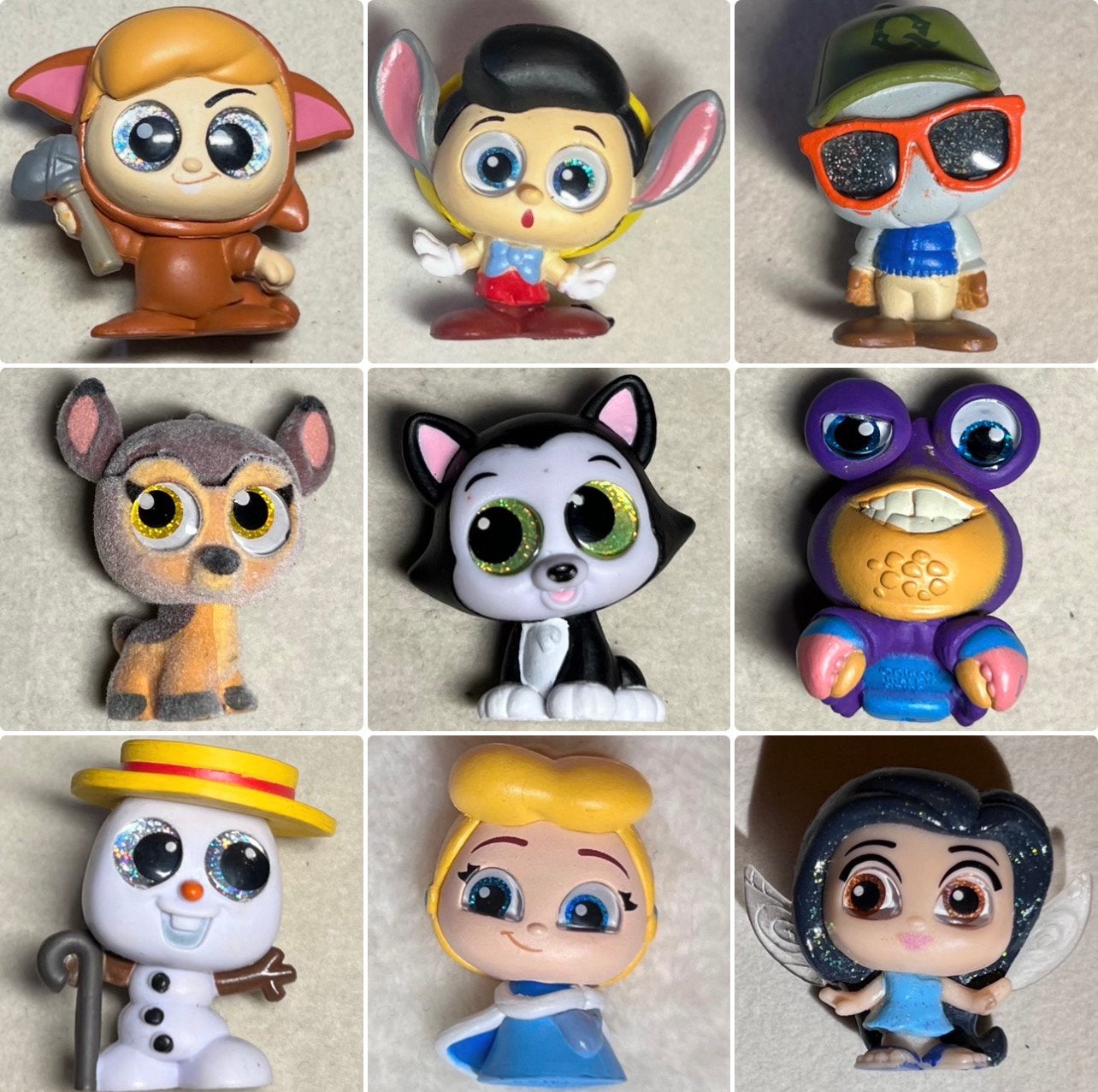 Disney Doorables figuren Frozen vaiana Pinokkio Bambi nemo, Verzenden, Zo goed als nieuw
