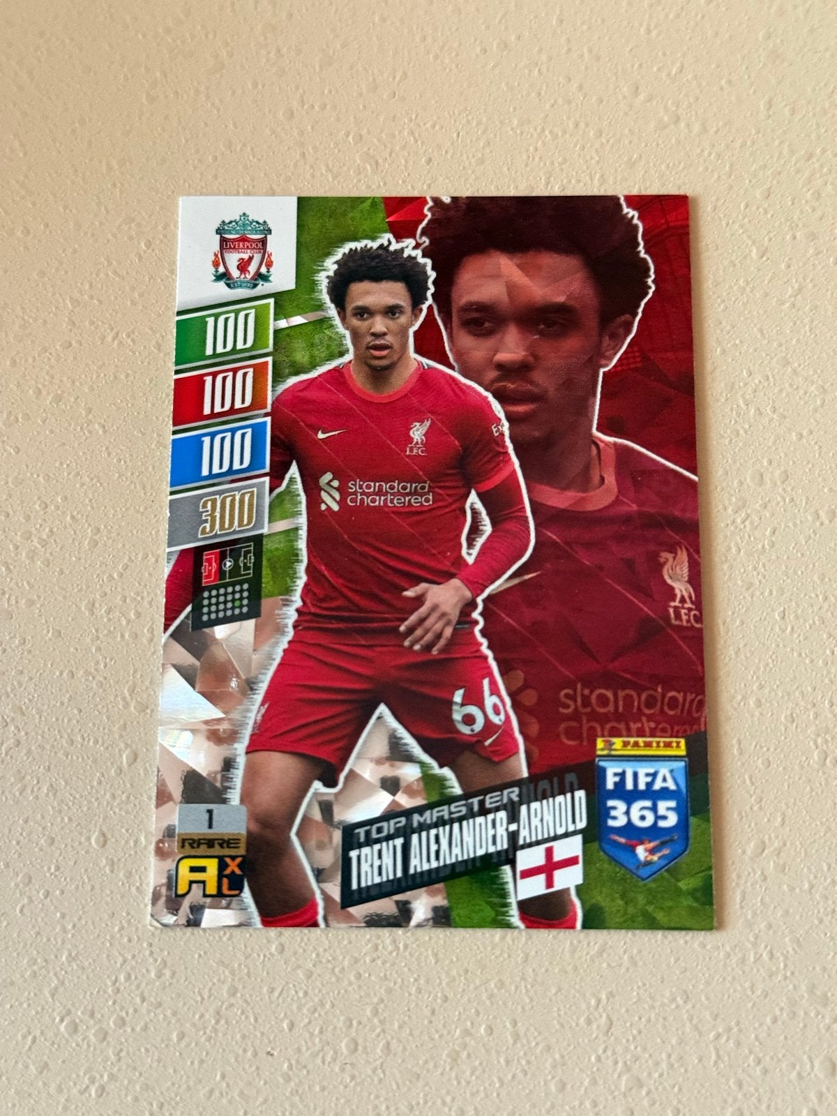 FIFA 365 Panini Adrenalyn XL Trent Alexander-Arnold kaart, Ophalen of Verzenden, Zo goed als nieuw, Buitenlandse clubs, Spelerskaart