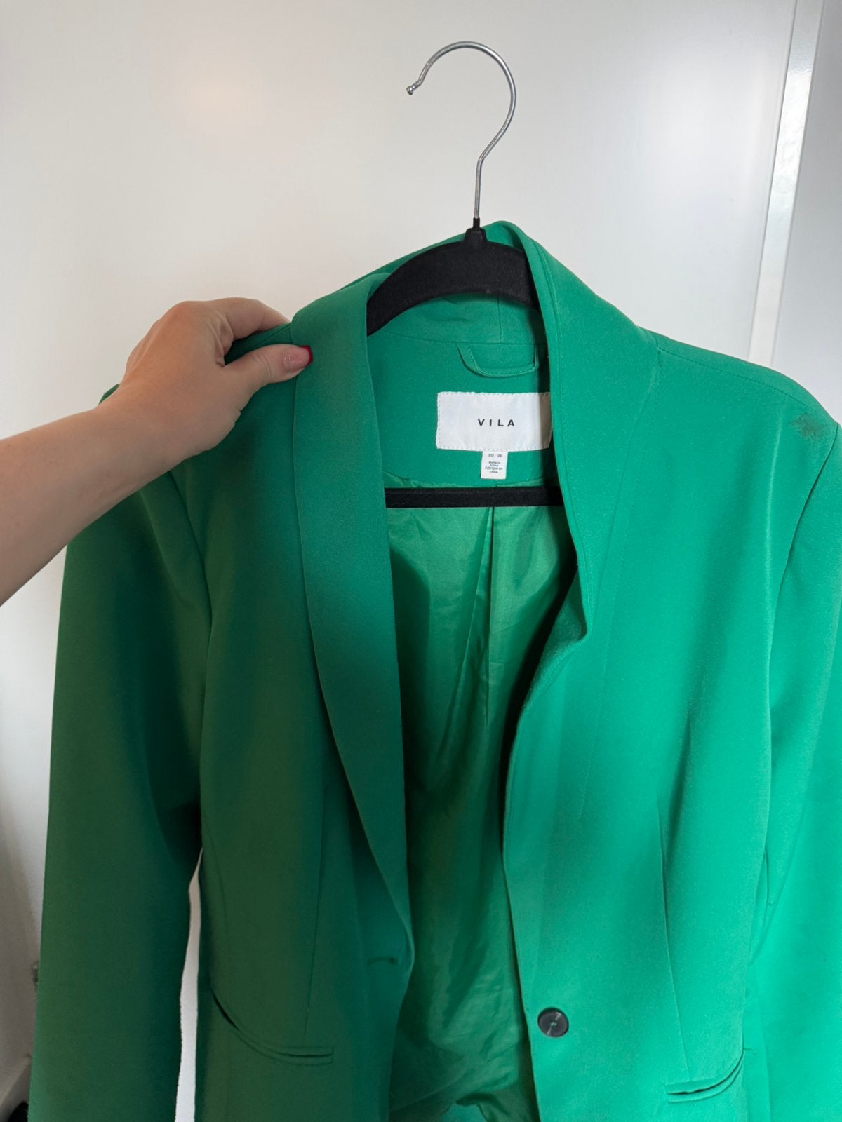 Groene blazer, Maat 38/40 (M), Verzenden, Jasje, Gedragen