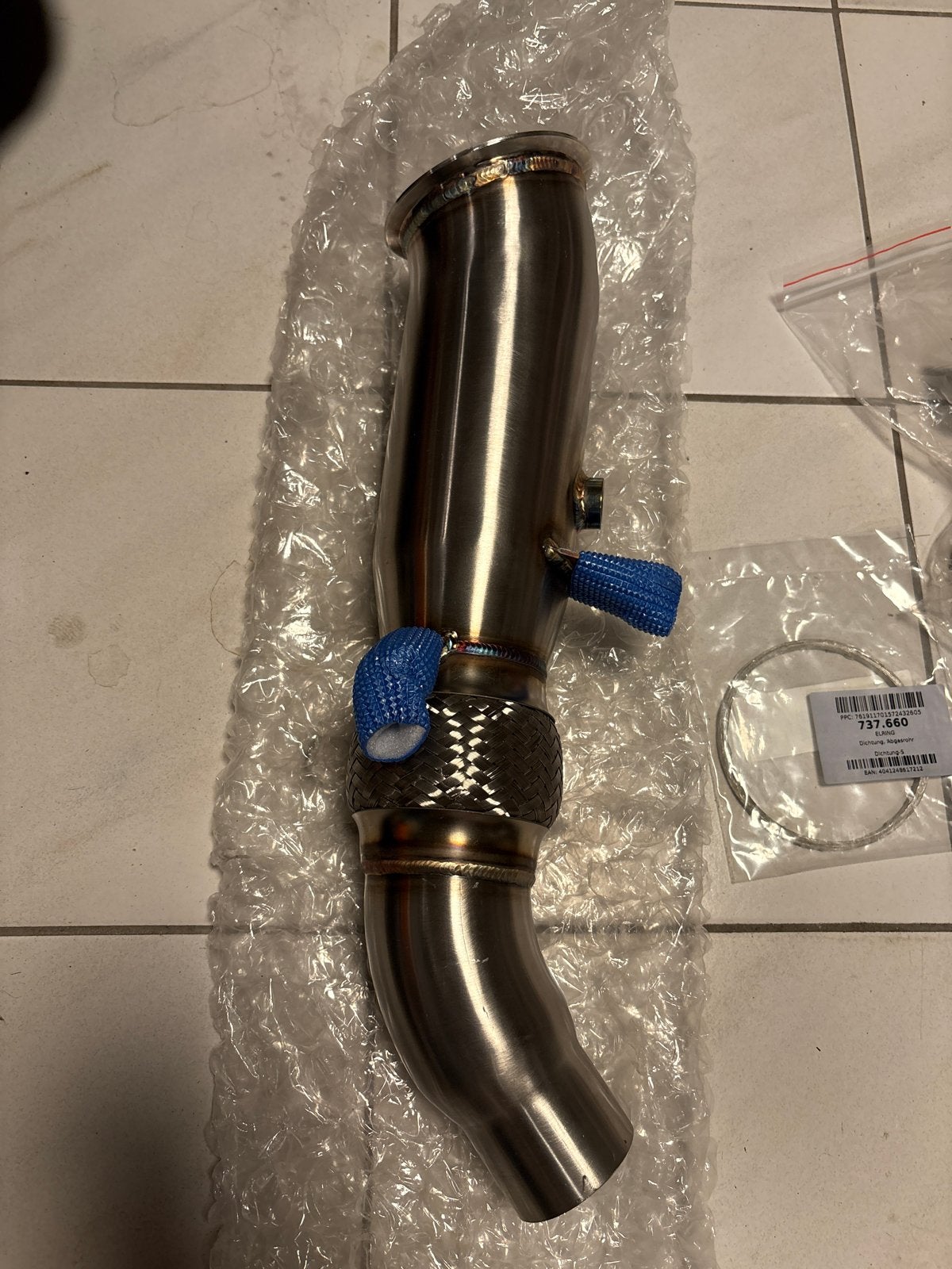 Downpipe uitlaat voor BMW N20 - Nieuw in verpakking, Ophalen, Nieuw, Universele onderdelen