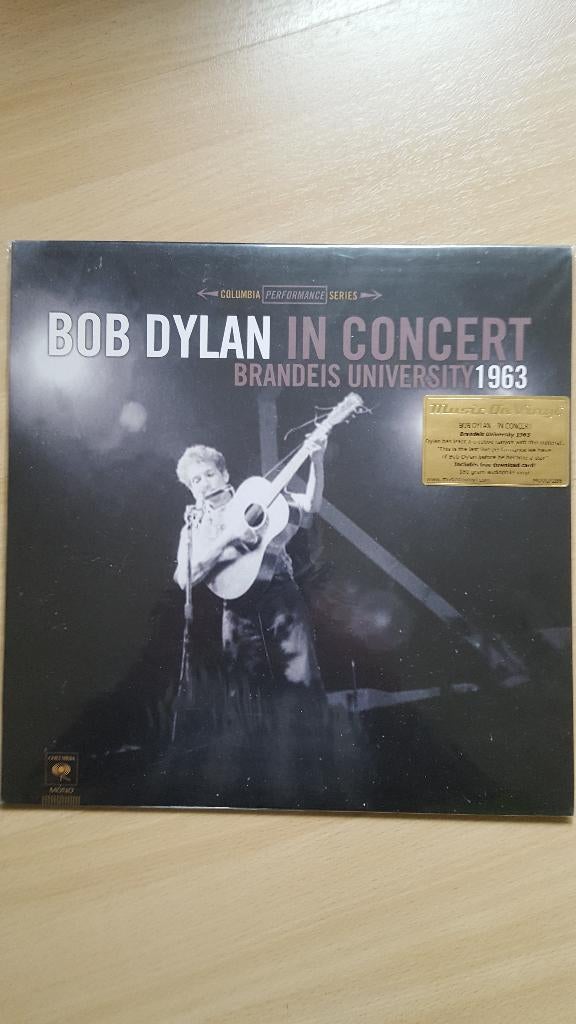 Bob Dylan-in Concert, Brandeis 1963 LP Splinternieuw,Sealed, Cd's en Dvd's, Vinyl | Pop, Originele persing, Ophalen of Verzenden