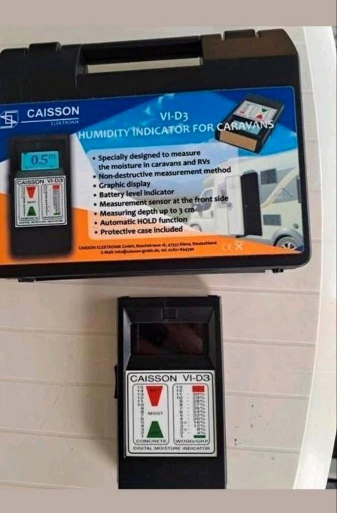 Caisson vochtmeter voor caravan of camper te huur, Ophalen of Verzenden
