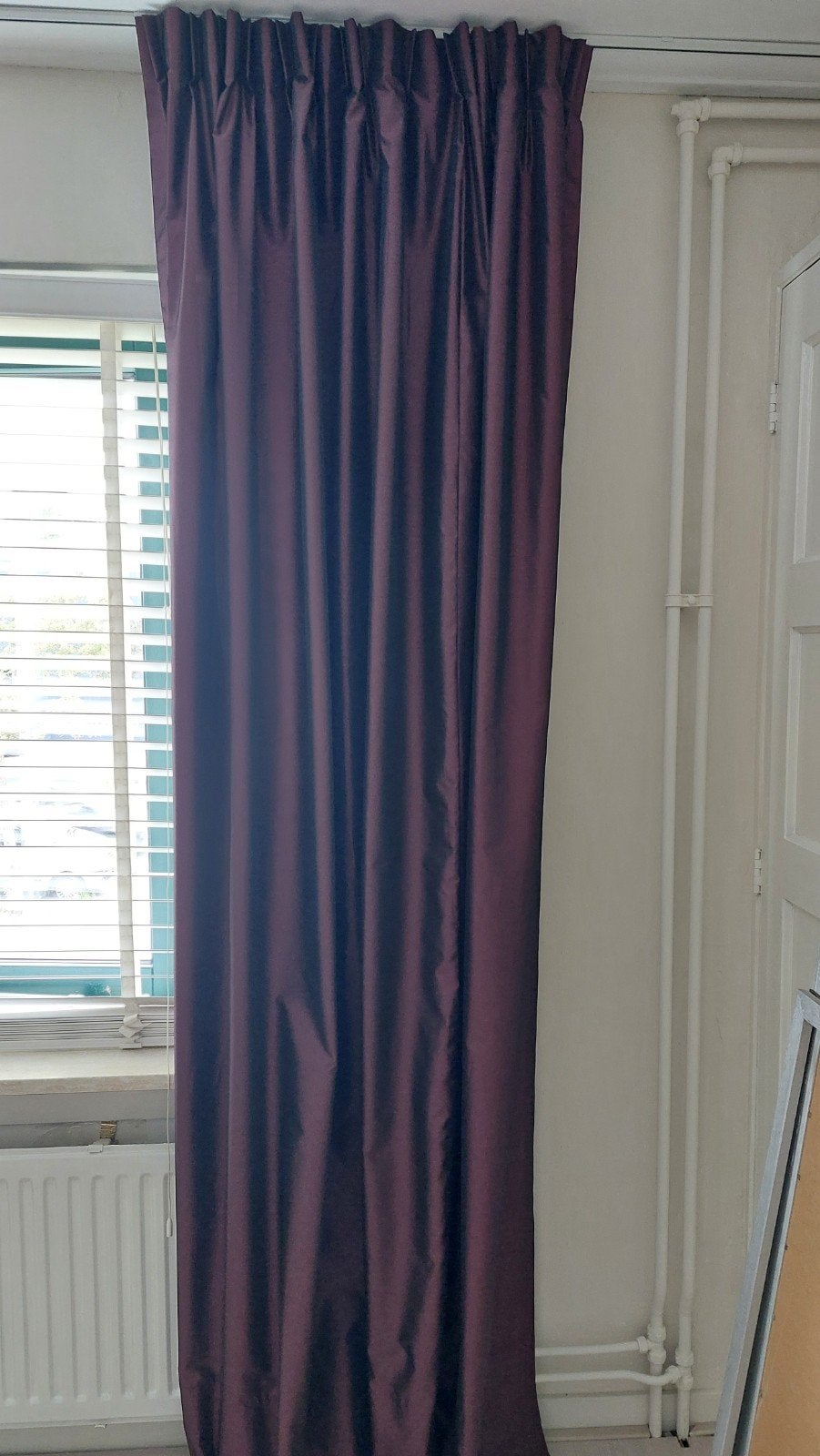 4 mooie grote luxe overgordijnen, 500 cm, Ophalen of Verzenden, Zo goed als nieuw, Gordijn