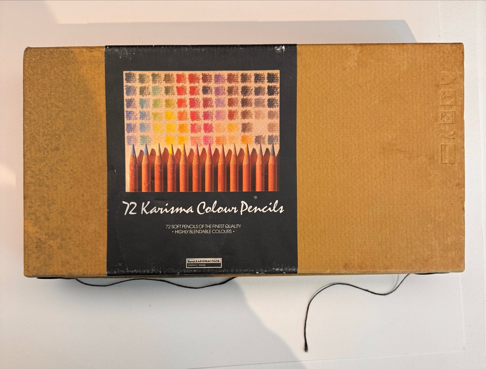 72 zeldzame Karisma kleurpotloden - Limited Edition, Ophalen, Gebruikt, Potlood of Stift