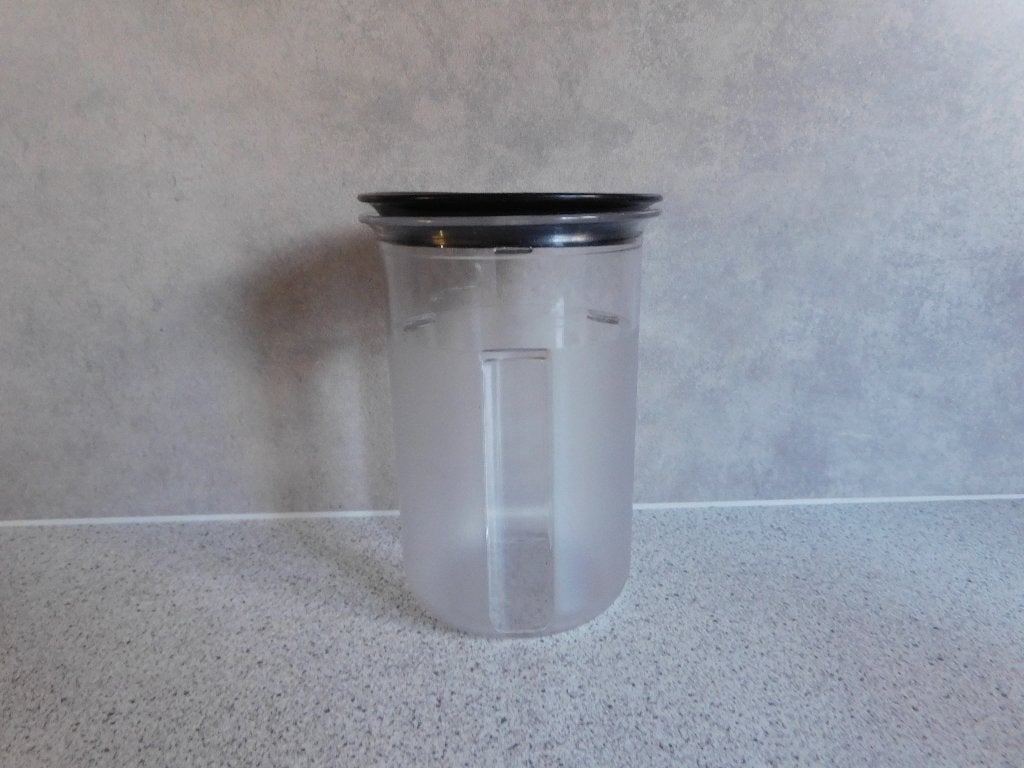 Tupperware Exclusieve Zuurpot Indigo 14 cm, Huis en Inrichting, Keuken | Tupperware, Gebruikt, Zuurpot, Blauw, Ophalen of Verzenden