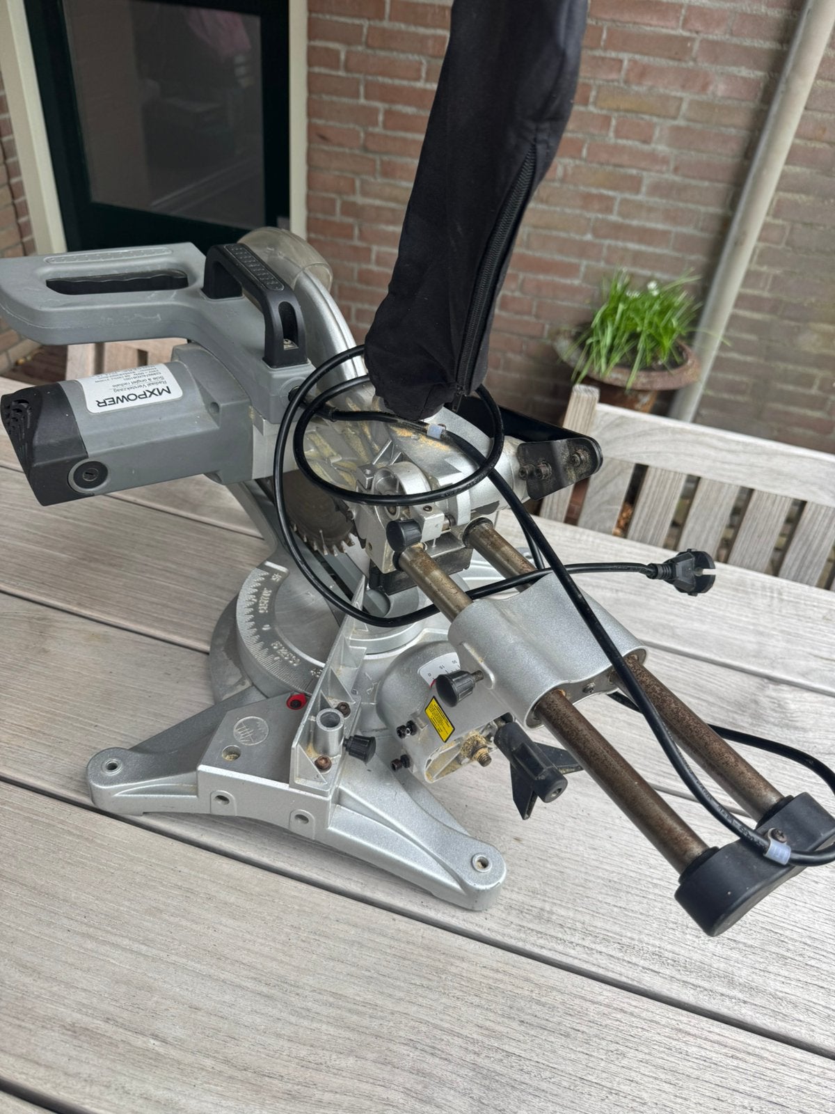 Verstek zaag verstekzaag, Ophalen, Gebruikt, 1200 watt of meer, Afkortzaag