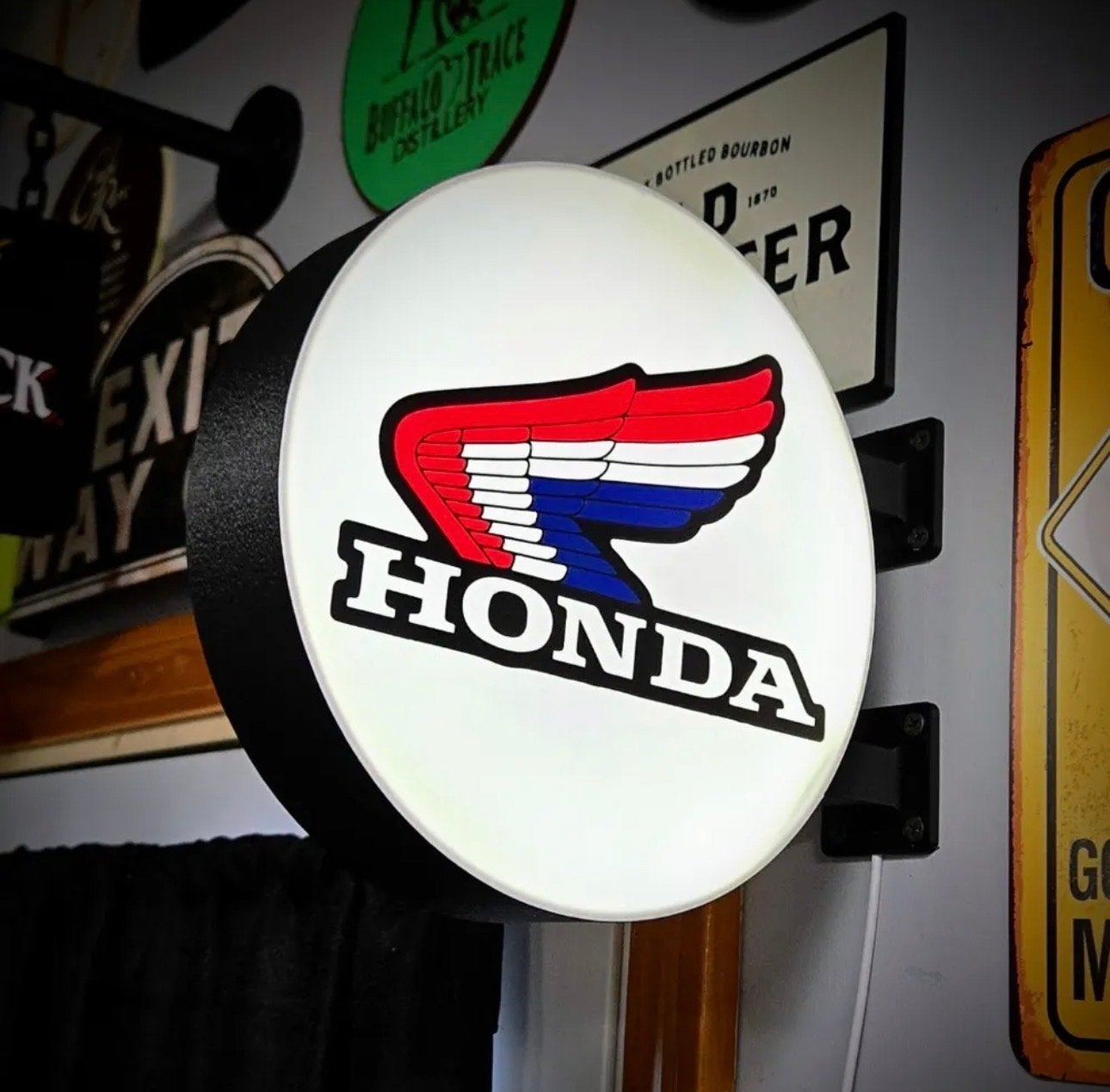 Honda dubbelzijdig LED Lichtbak - 26cm, Verzenden, Nieuw, Lichtbak of (neon) lamp