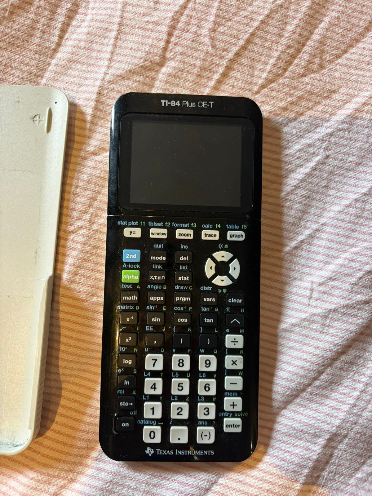 Rekenmachine TI-84 Plus CE-T texas instruments, Ophalen of Verzenden, Zo goed als nieuw