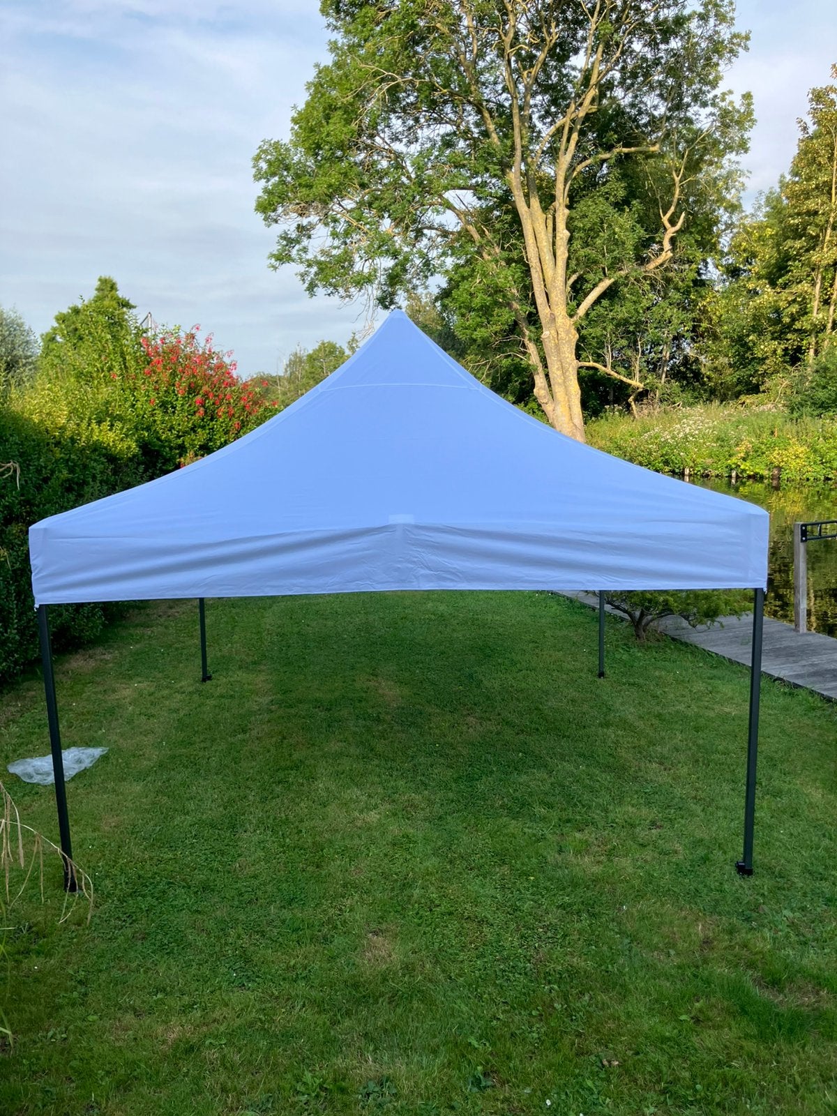 Doorwerktent partytent 3x3 meter, Ophalen, Zo goed als nieuw, Minder dan 5 meter