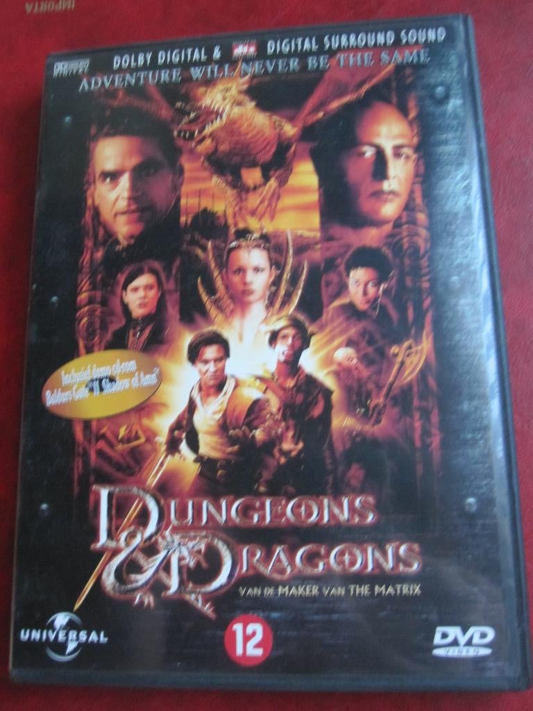 Dungeons & Dragons (2000), Cd's en Dvd's, Vanaf 12 jaar, Ophalen of Verzenden, Zo goed als nieuw