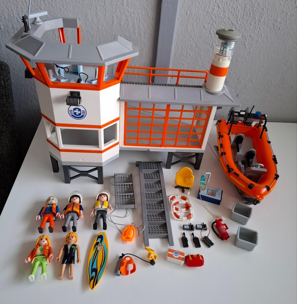 Playmobil Kustwachtcentrale met vuurtoren- 5539, Ophalen, Zo goed als nieuw