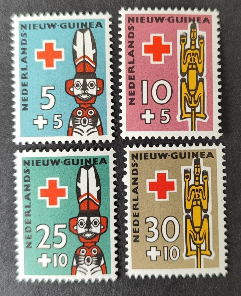 Nieuw Guinea 2804001 rode kruis, Ophalen of Verzenden, Postfris, Nieuw-Guinea