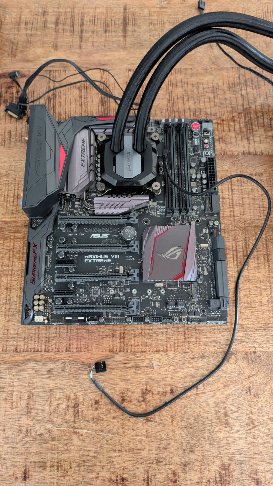 Asus Maximus Vlll Extreem, Ophalen, Gebruikt, Intel, DDR4