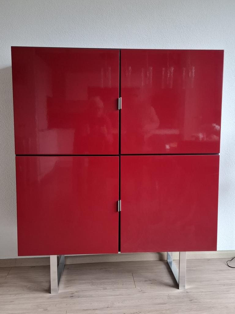 Mooie hoogglans buffetkast, Ophalen, Gebruikt