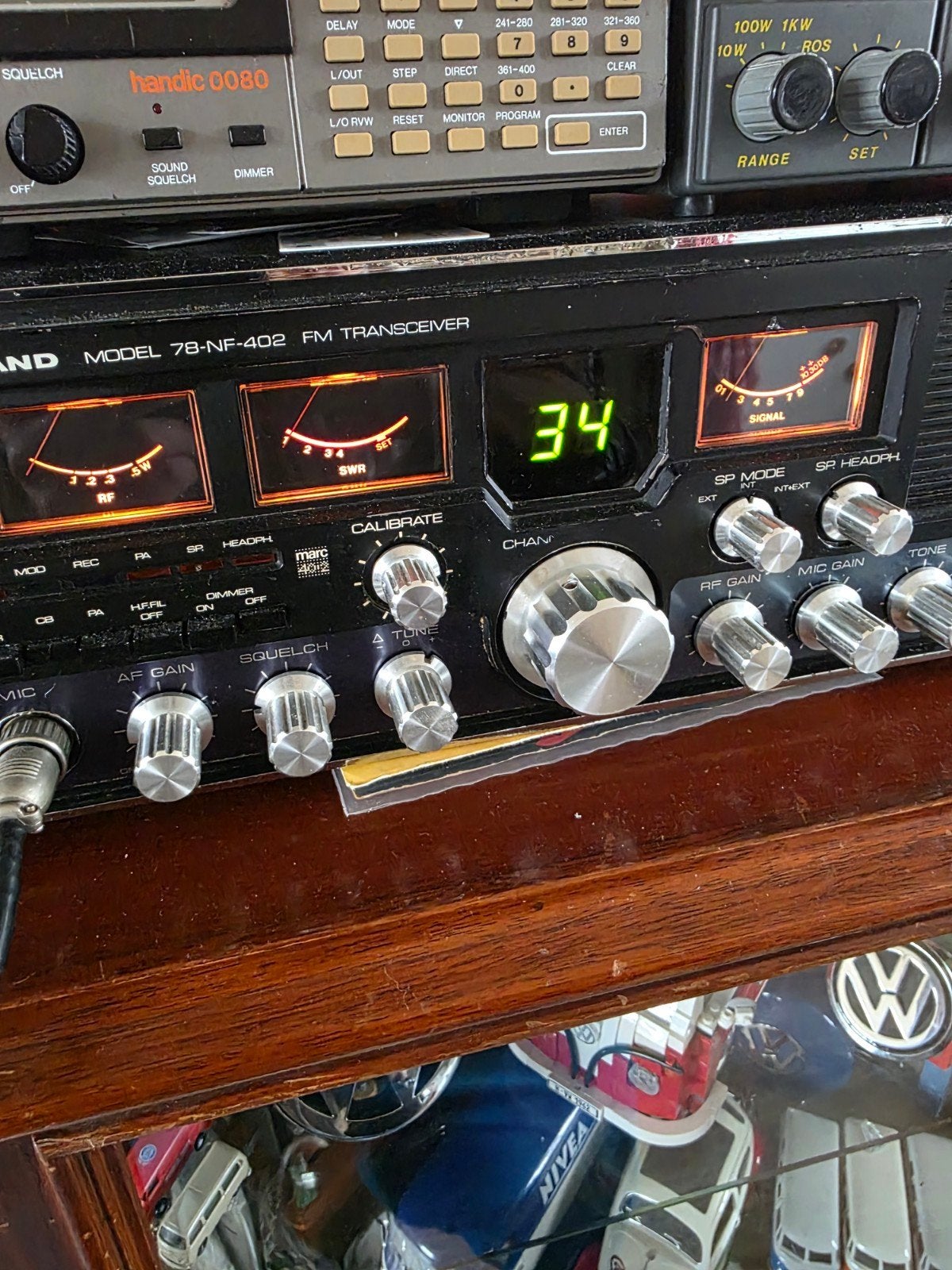 Midland 78nf 402 basisbak, Telecommunicatie, Zenders en Ontvangers, Ophalen, Gebruikt