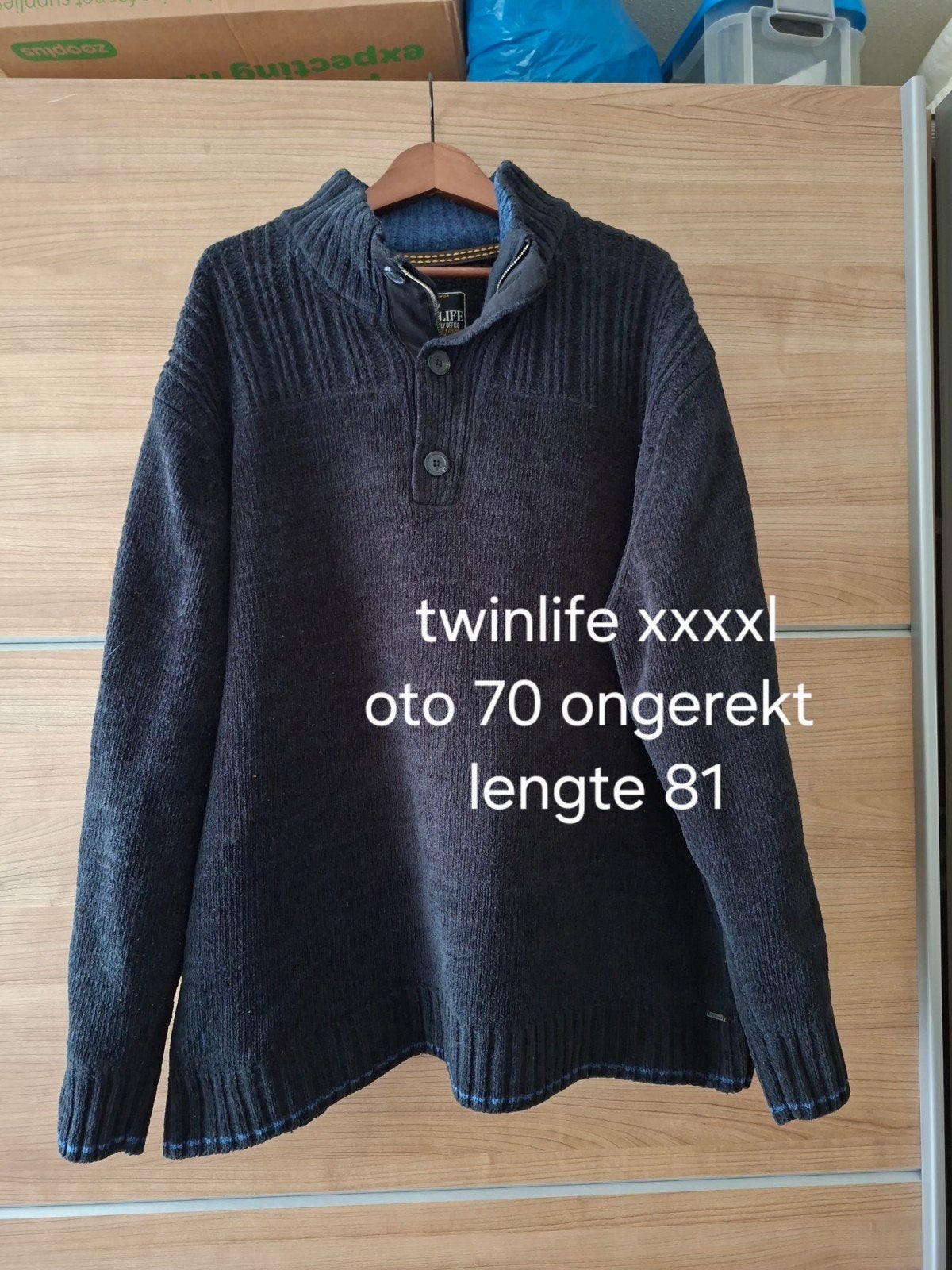 mooie warme twinlife trui 4xl xxxxl, Kleding | Heren, Ophalen of Verzenden, Zo goed als nieuw, Twinlife, Trui of Vest