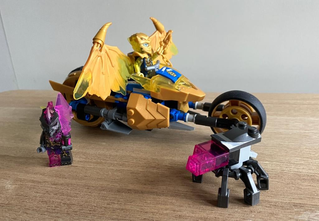 Lego Ninjago 71768 - Jay's Golden Dragon Motorbike  Compleet, Kinderen en Baby's, Ophalen of Verzenden, Gebruikt, Complete set