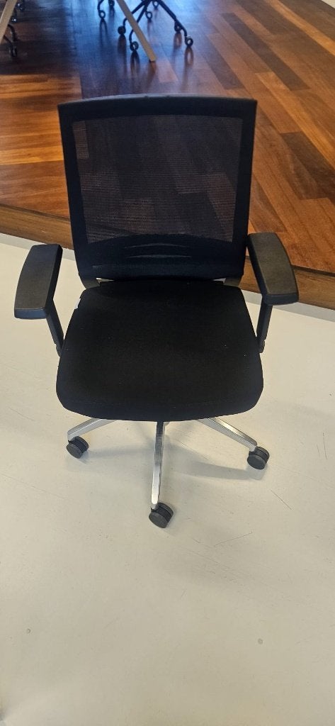 Porto Pro bureaustoel van hjh OFFICE, Ophalen, Zwart, Zo goed als nieuw, Bureaustoel