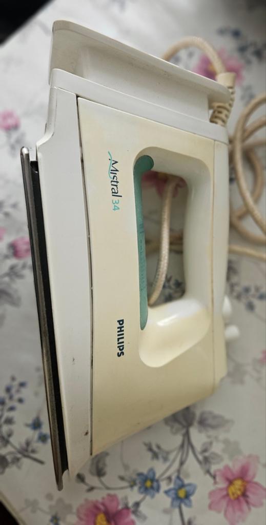 Philips Mistral 34 strijkijzer al ouder & werkend., Antiek en Kunst, Ophalen
