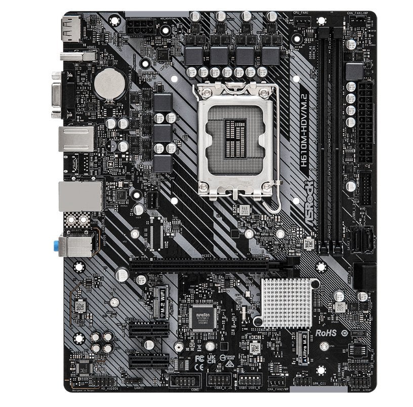 ASRock H610M-HDV/M.2 Socket 1700 moederbord, DDR4, Ophalen of Verzenden, Bijsterhuizen 1111 , Nijmegen Gelderland, NL, Lga1700
