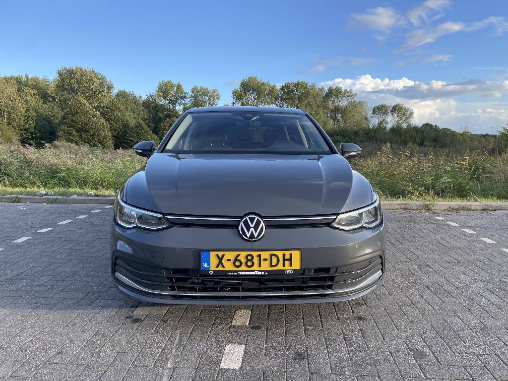 Volkswagen Golf 1.5 TSI 130pk 2022 Grijs, Voorwielaandrijving, 4 cilinders, Bluetooth, 57 €/maand
