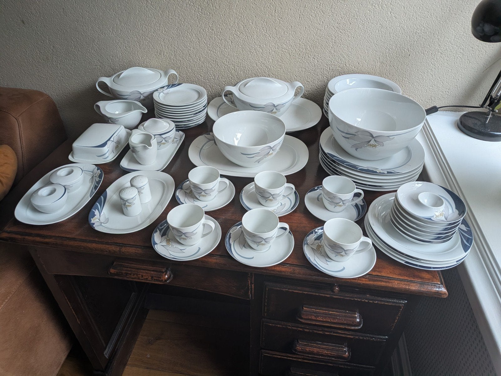 Compleet servies “Arzberg Viva Marbella Germany” jaren '90', Ophalen, Arzberg, Zo goed als nieuw, Porselein