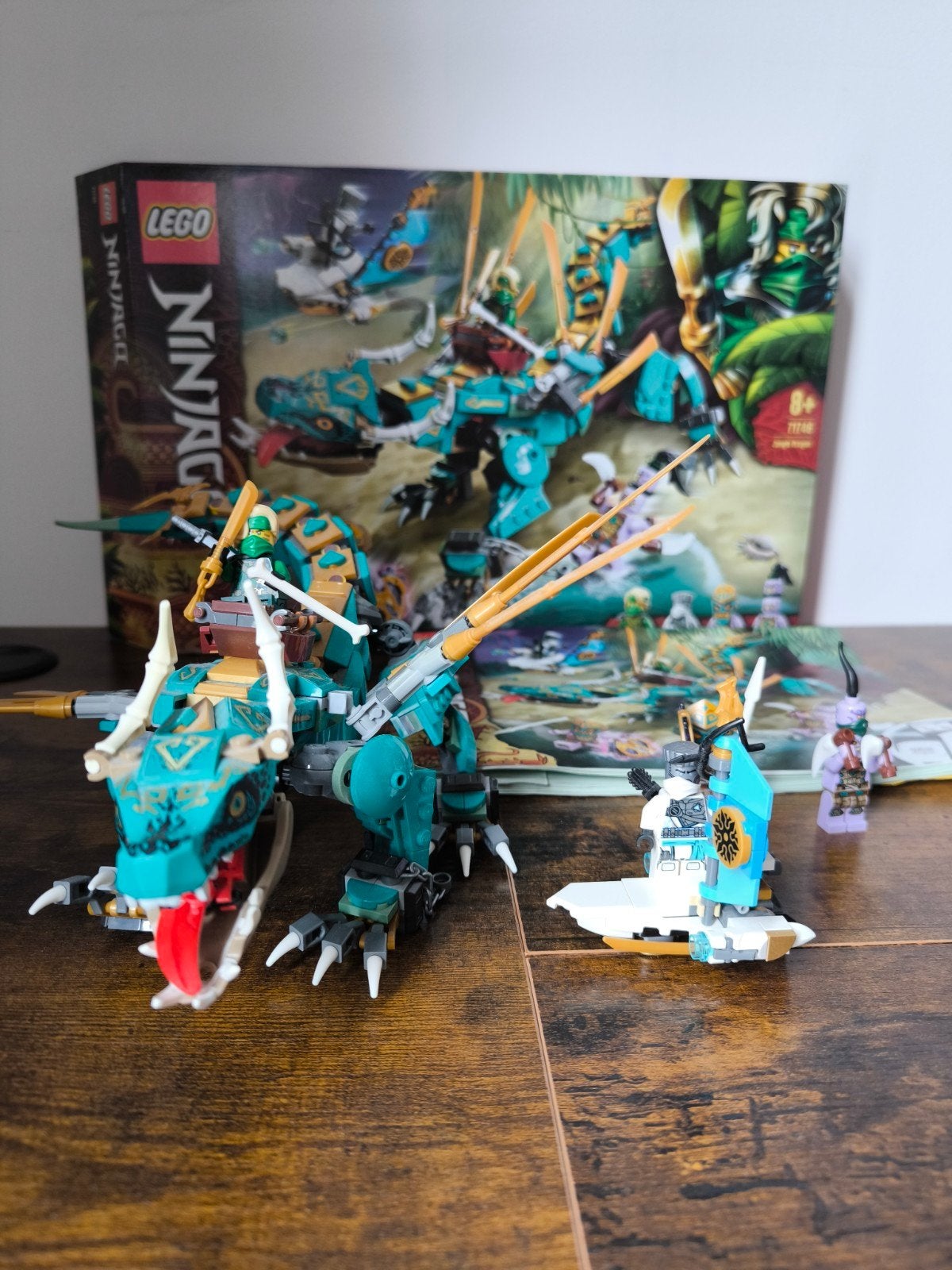 Lego Ninjago Jungle Draak (71746) met doos en handleiding, Kinderen en Baby's, Speelgoed | Duplo en Lego, Lego, Ophalen of Verzenden