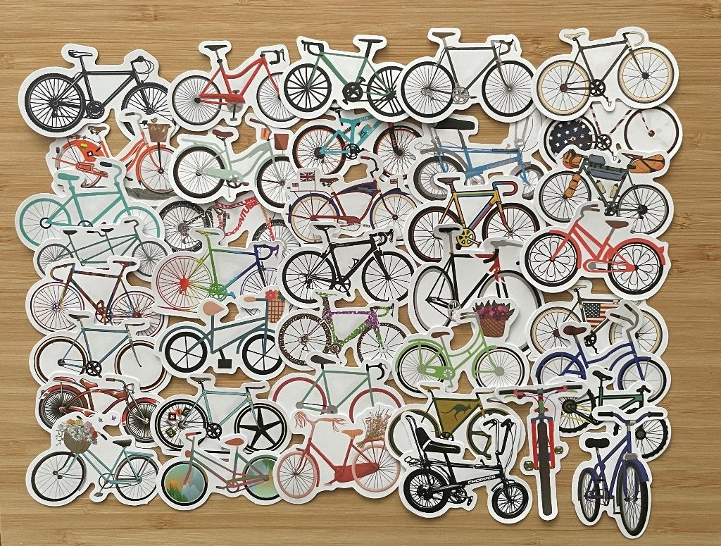 Fietsen stickers, Verzenden, Nieuw