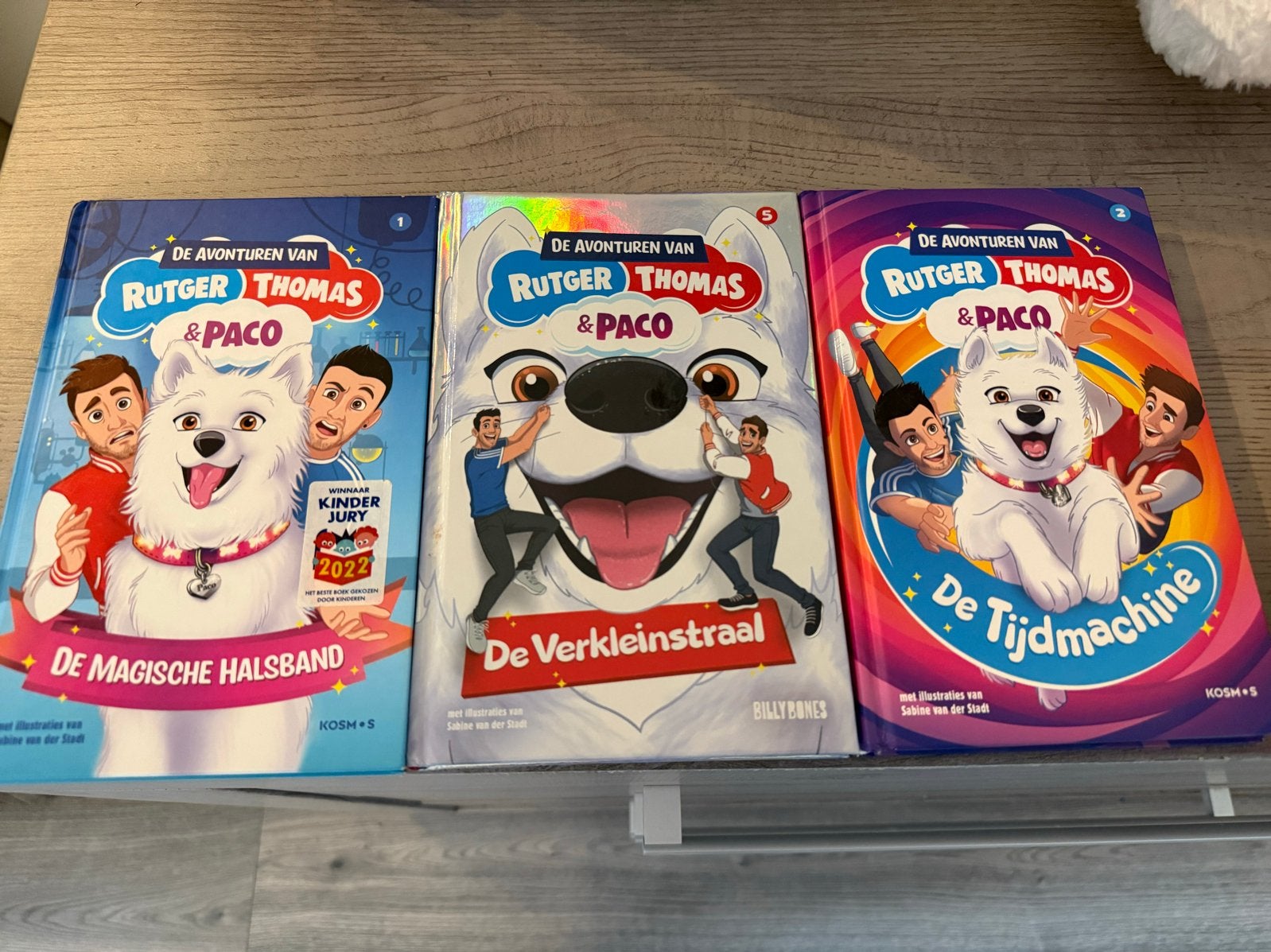 Rutger, Thomas & Paco boeken (3 stuks), Boeken, Kinderboeken | Jeugd | onder 10 jaar, Ophalen, Zo goed als nieuw, Fictie algemeen