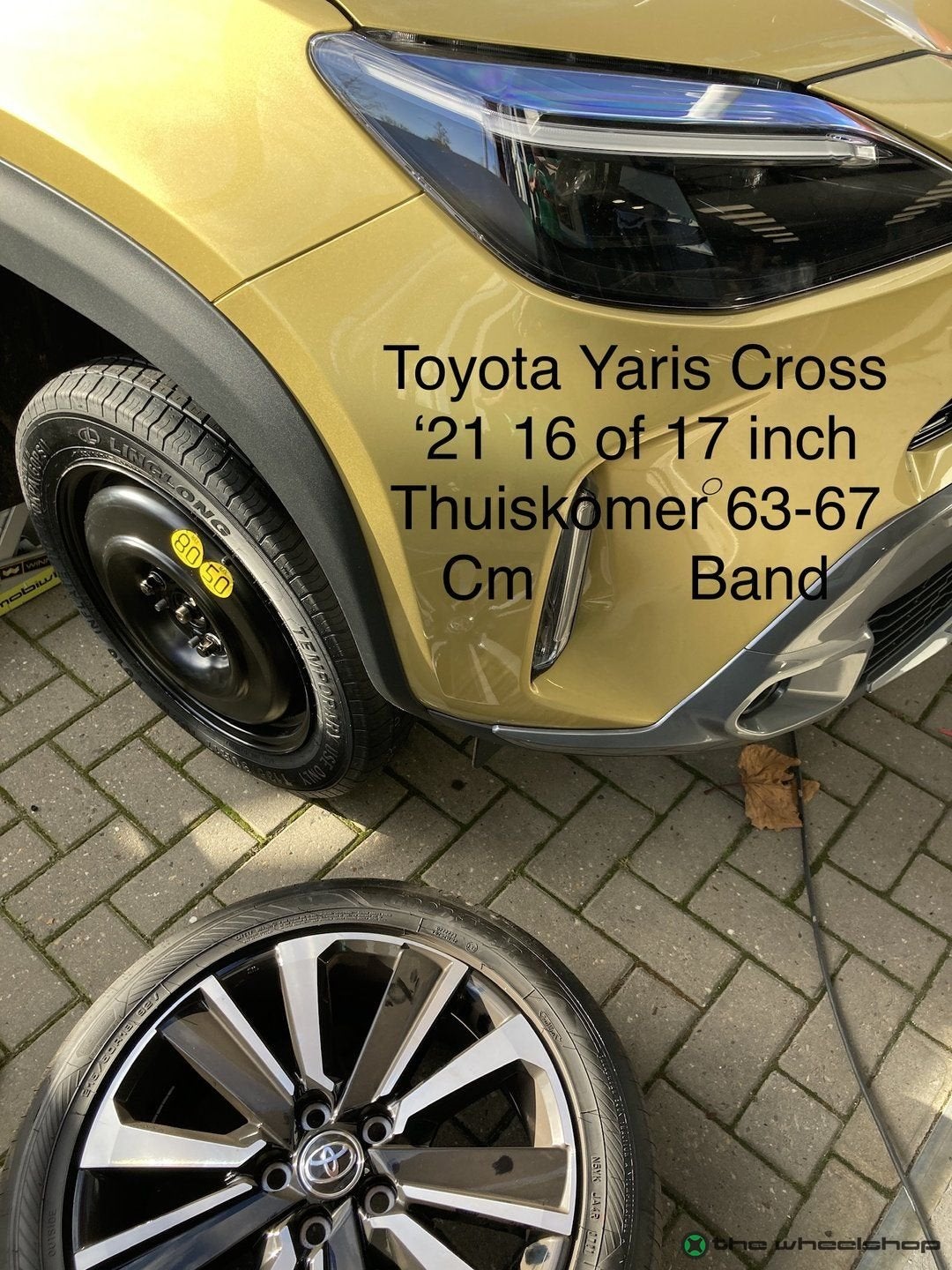 Reservewiel Thuiskomer Suzuki Swift 15" & Vitara S-Cross >17, Auto-onderdelen, Gebruikt, -, Banden en Velgen, Ophalen of Verzenden
