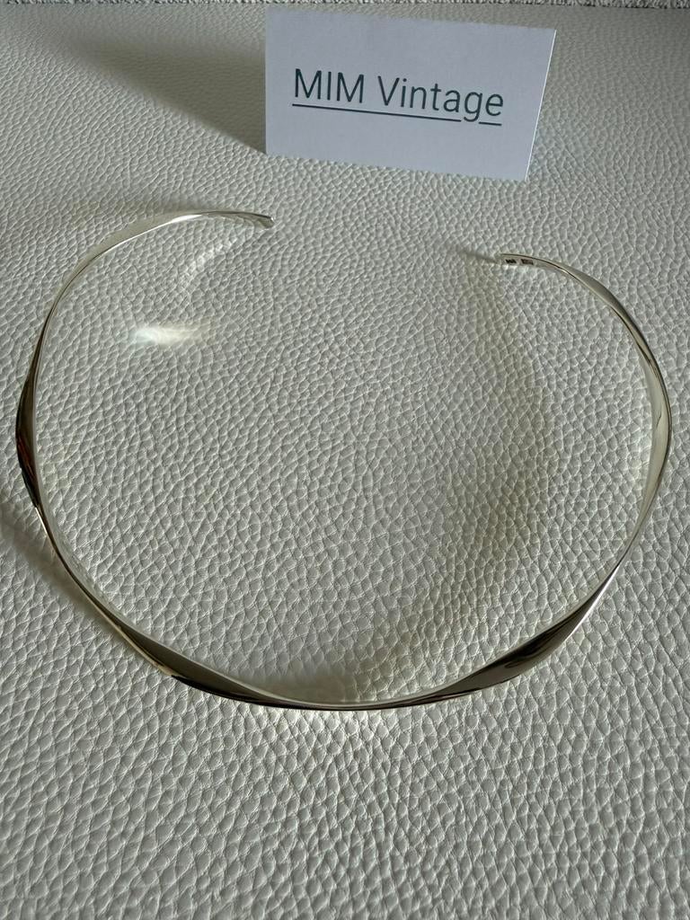 M280/Zilveren GHA Zweden degelijke Spang ketting, Gebruikt, Verzenden, X, Zilver