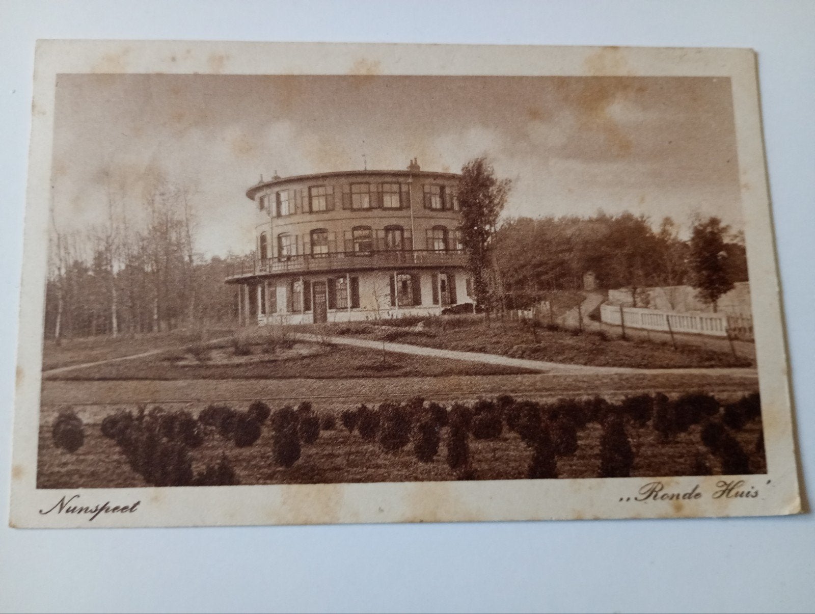 Nunspeet Ronde Huis 1923, Ophalen of Verzenden, 1920 tot 1940, Gelopen, Gelderland