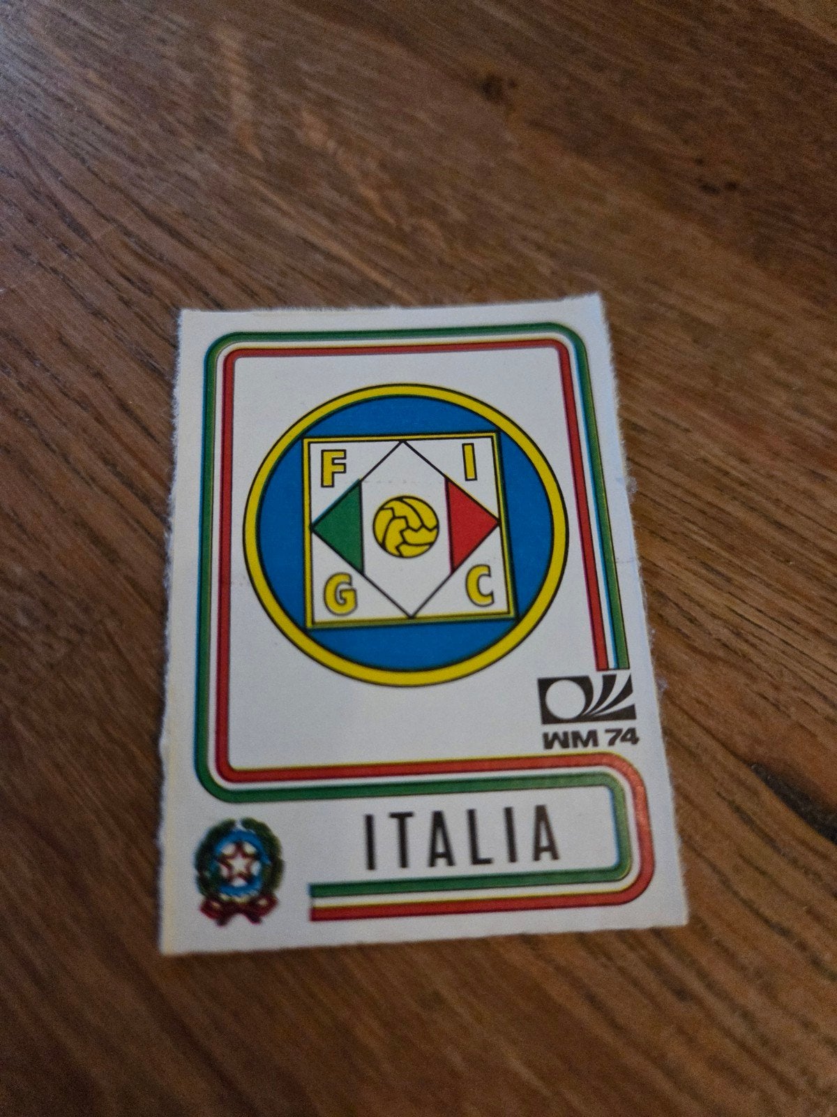 Panini WK 74, Ophalen of Verzenden, Zo goed als nieuw, Buitenlandse clubs, Poster, Plaatje of Sticker
