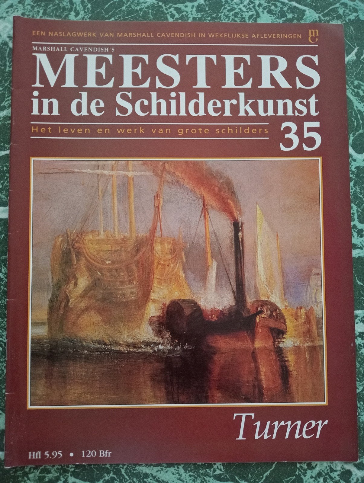 Meesters in de Schilderkunst: Turner (Deel 35), Ophalen of Verzenden, Gelezen, Schilder- en Tekenkunst, Marshall Cavendish