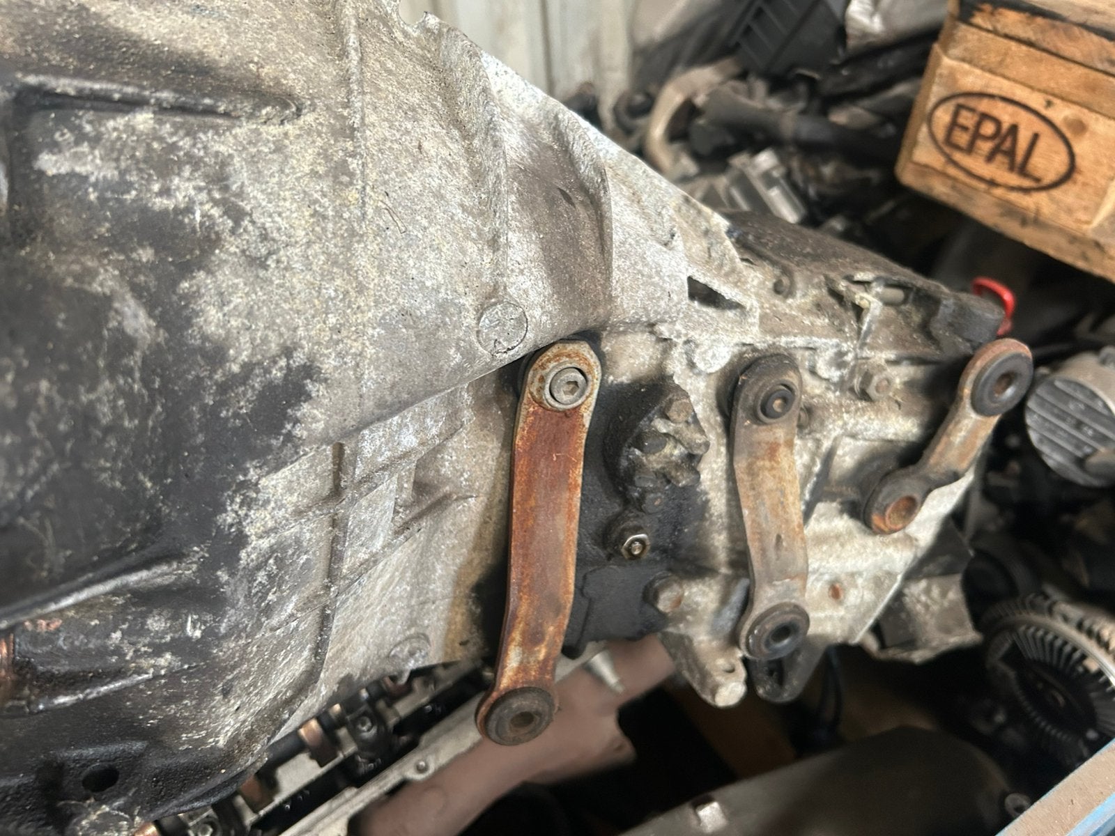 Mercedes w124 w201 5 versnellingsbak, Ophalen