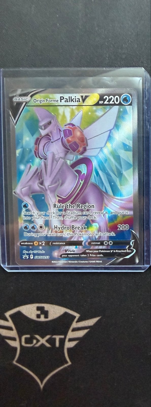 Origin Forme Palkia V SWSH253, Ophalen of Verzenden, Zo goed als nieuw, Losse kaart, Foil