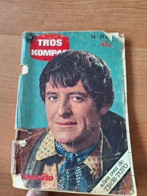 Tros Kompas 1970 High Chaparral Willy Alberti Shocking Blue, Ophalen of Verzenden, Gelezen, Muziek, Film of Tv
