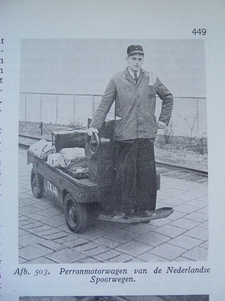 Goederentransport over kleine afstanden - 1947., Gelezen, Ophalen of Verzenden, Werktuigbouwkunde, Vereniging Krachtwerktuigen