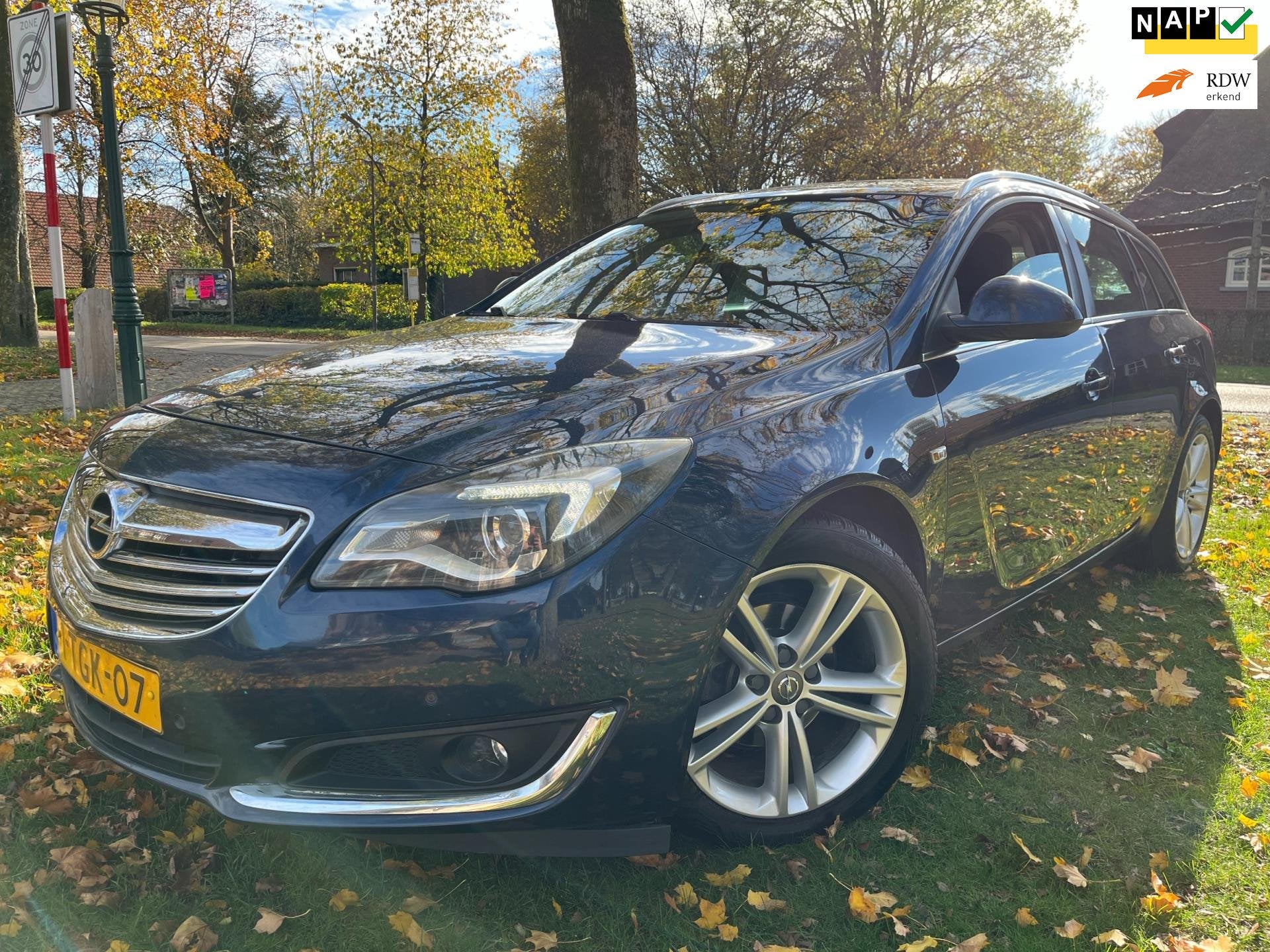 Opel Insignia Sports Tourer 1.4 T EcoFLEX Edition ORG NL, Auto's, Opel, Stof, Gebruikt, Euro 6, 4 cilinders