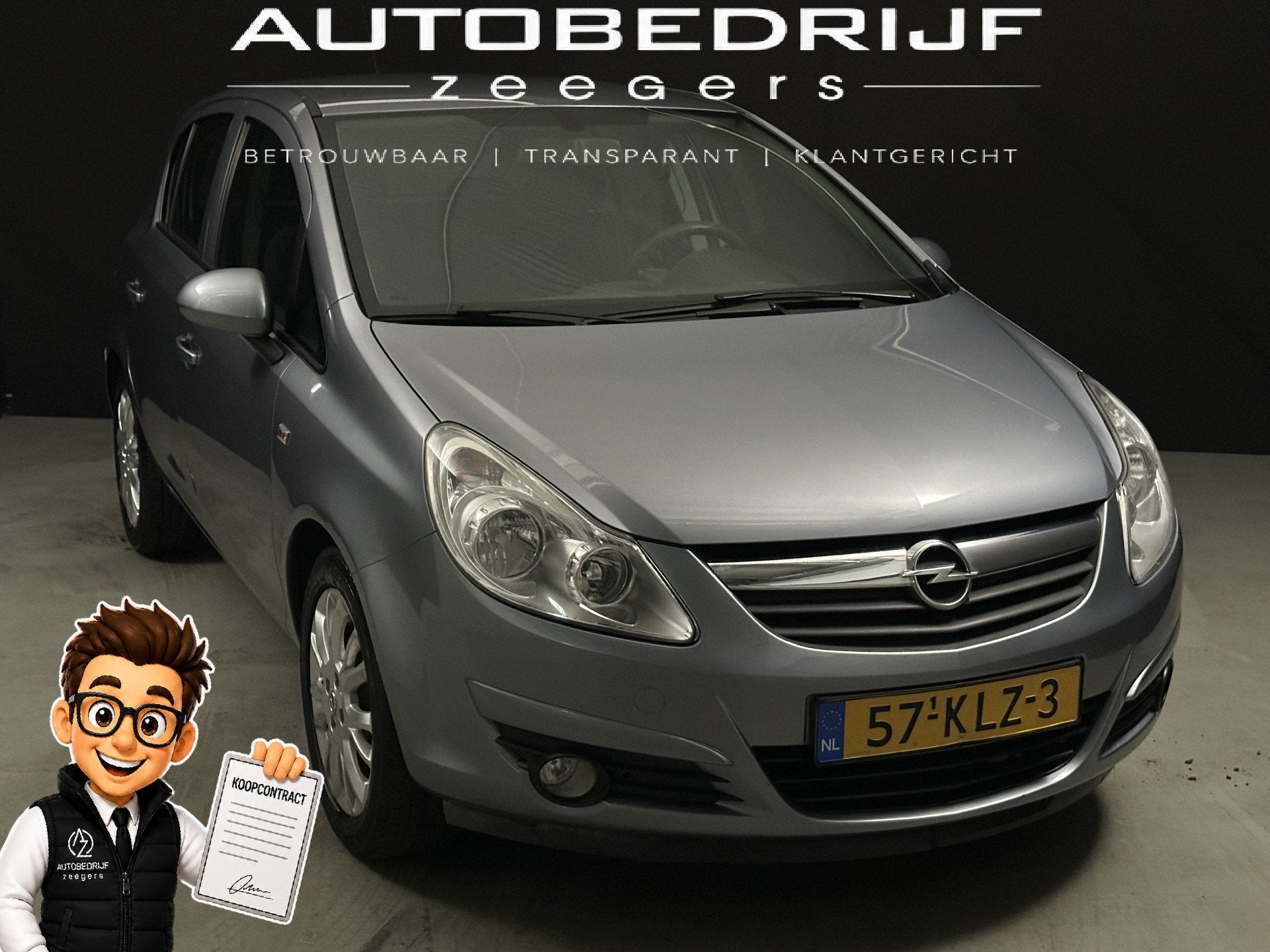 Opel Corsa 1.2-16V Enjoy *AC*CC*Well-Kept*NAP* (bj 2010), Voorwielaandrijving, Gebruikt, Elektrische ramen, 4 cilinders