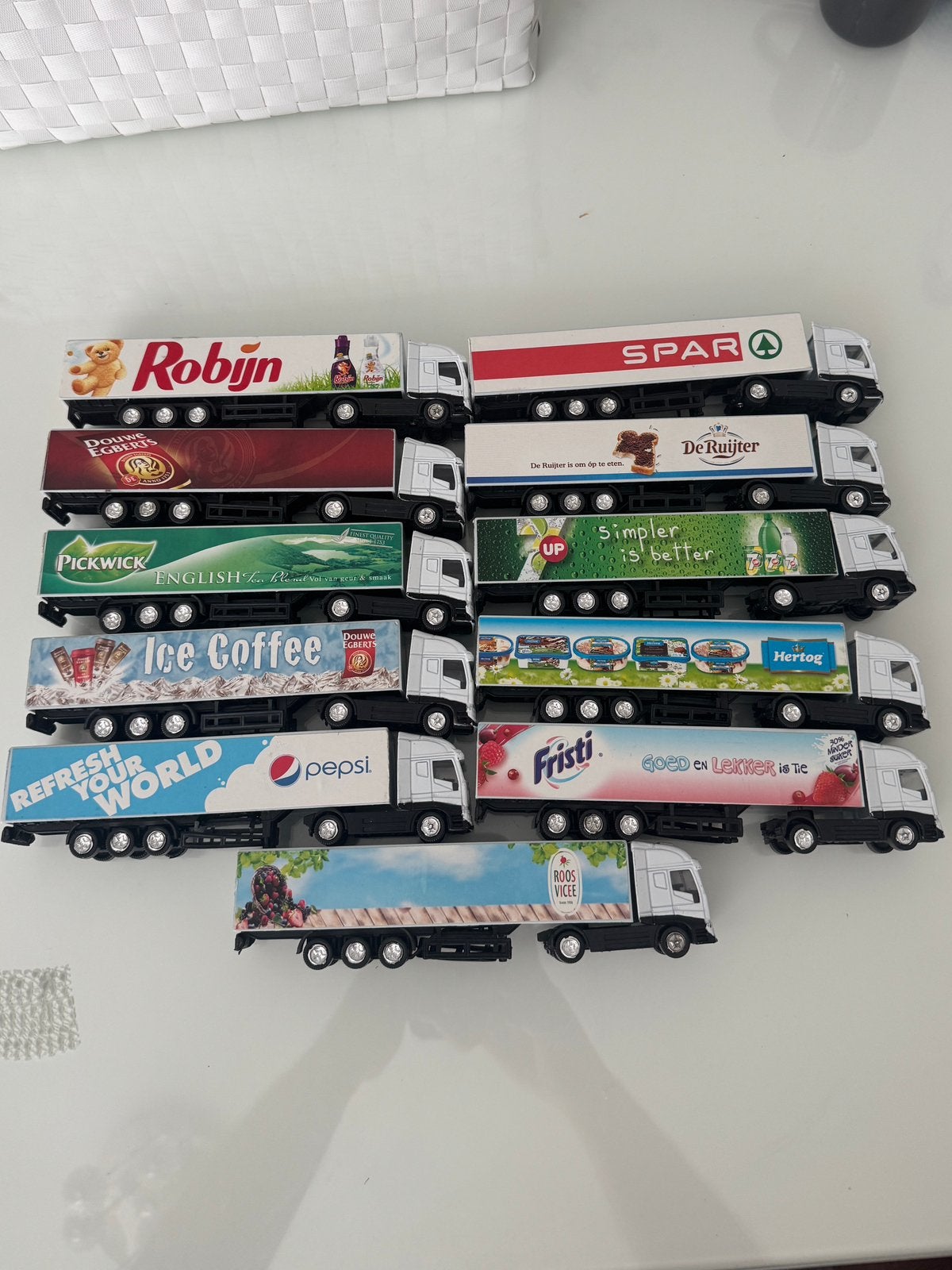 Miniatuur vrachtwagen collectie, Overige merken, Gebruikt, 1:50 of kleiner, Ophalen of Verzenden